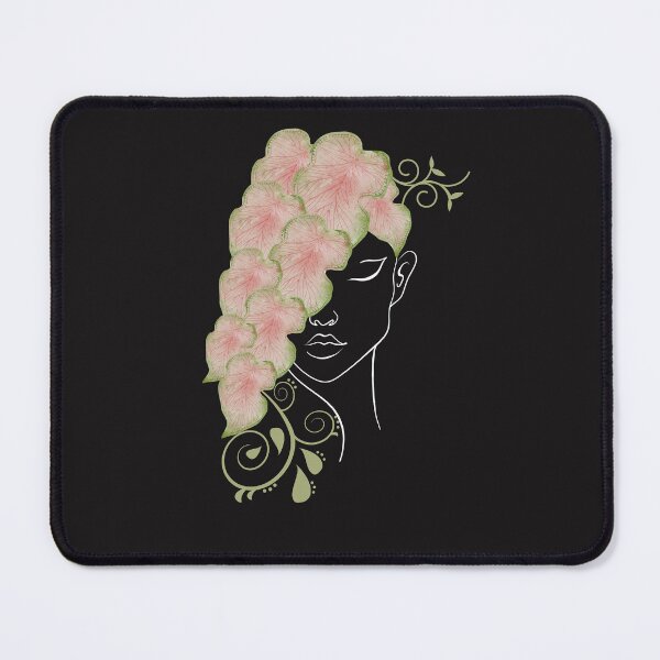 Item preview, Caladium woman face designed and sold by GrooveGrip.