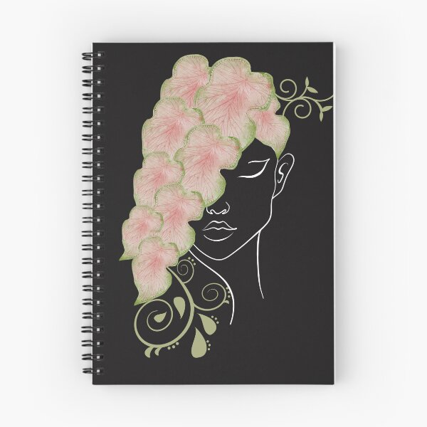 Item preview, Caladium woman face designed and sold by GrooveGrip.