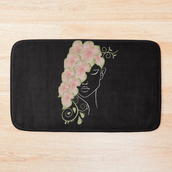 Item preview, Caladium woman face designed and sold by GrooveGrip.