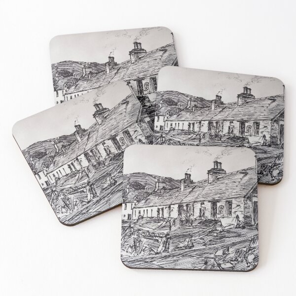 Item preview, The Shore Cottages, before restoration designed and sold by WillArthur.