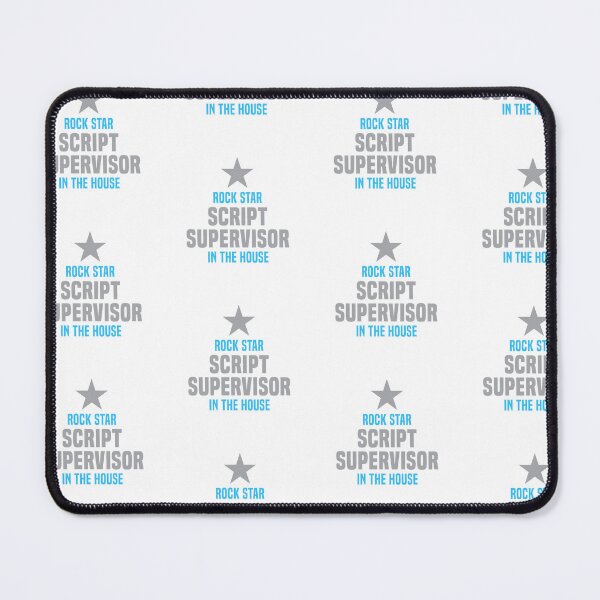 Item preview, Rock Star Script Supervisor in the House designed and sold by NermilioDesigns.