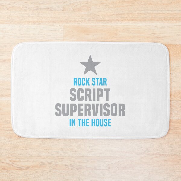 Item preview, Rock Star Script Supervisor in the House designed and sold by NermilioDesigns.