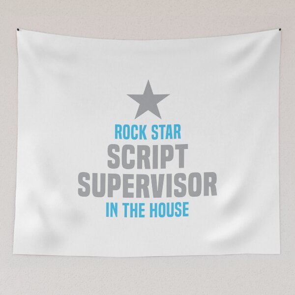 Item preview, Rock Star Script Supervisor in the House designed and sold by NermilioDesigns.