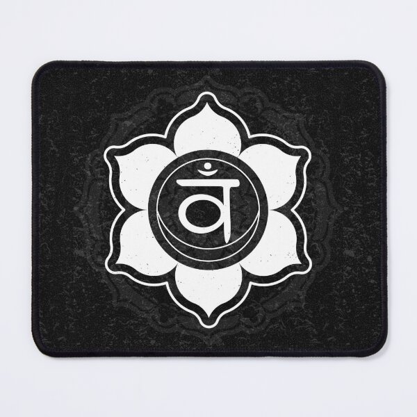 Item preview, Sacral Chakra Mandala - Coal + Snow designed and sold by Irene Estelle.