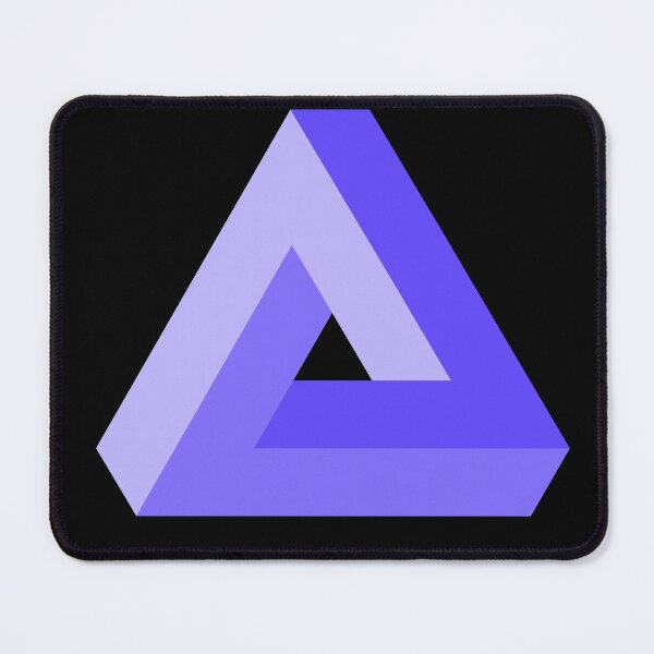 Item preview, Lavander Mind-Bending Perspective: Impossible 3D Triangle designed and sold by RiciPaneto.