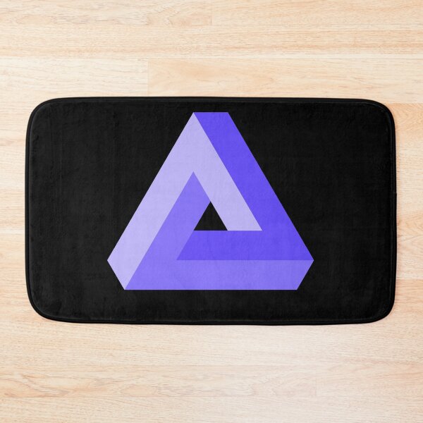 Item preview, Lavander Mind-Bending Perspective: Impossible 3D Triangle designed and sold by RiciPaneto.