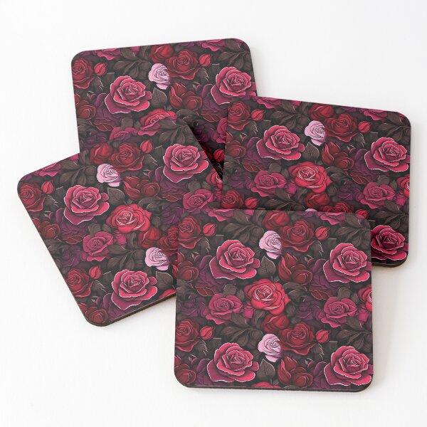 Item preview, Red & Pink Roses Seamless Pattern - Seamless Floral designed and sold by CreatureHouse95.