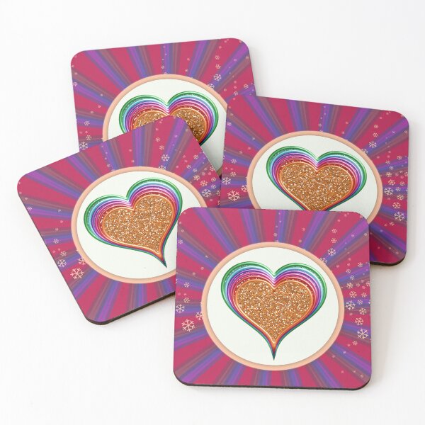 Item preview, Glittery Hearts designed and sold by MiistyDesignz.