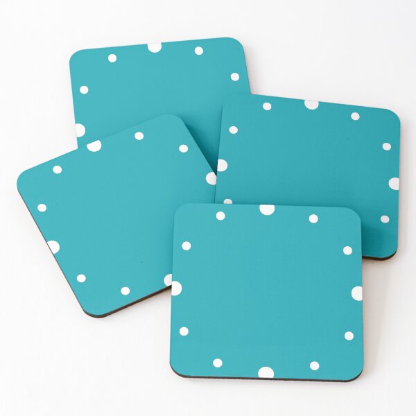 Item preview, Minimalist Clocks Light Blue | White Dot   designed and sold by PexelAlchemy.