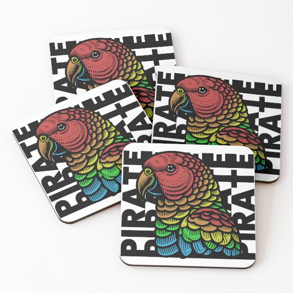 Item preview, Pirate Parrot 's watching you designed and sold by AdamMuranski.