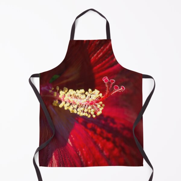 Item preview, Scarlet Petals - Hibiscus Blooms in Rich Red designed and sold by Georgia Mizuleva.
