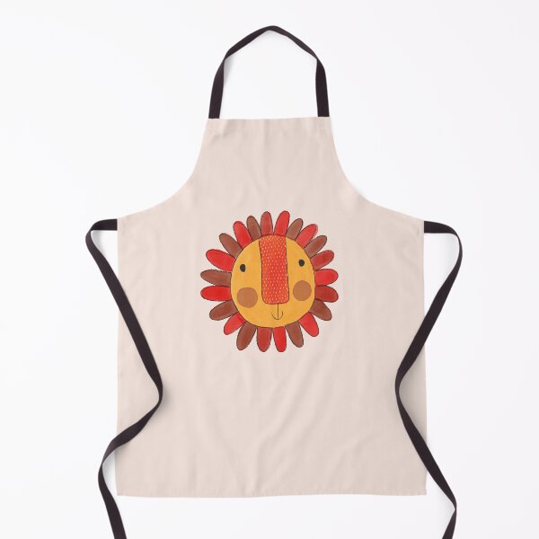 Item preview, Kitschy Lion Yellow and Red designed and sold by Shannon's Illustrations.