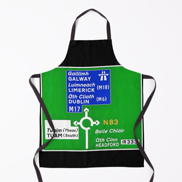Item preview, M17 Road Sign Dublin Limerick Galway Tuam Headford Ireland designed and sold by OliDesigns.