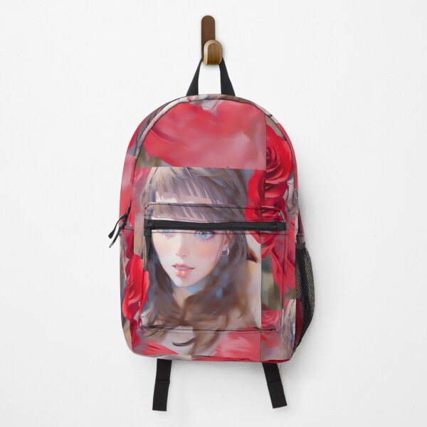Item preview, Lady in red AI designed and sold by lusiakotowska.