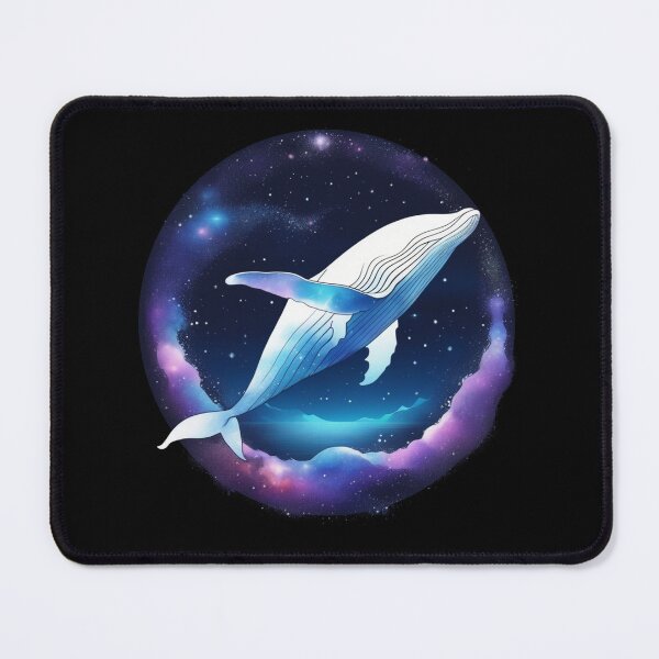 Item preview, greeting of the spacefaring whale designed and sold by JangmiHorang.