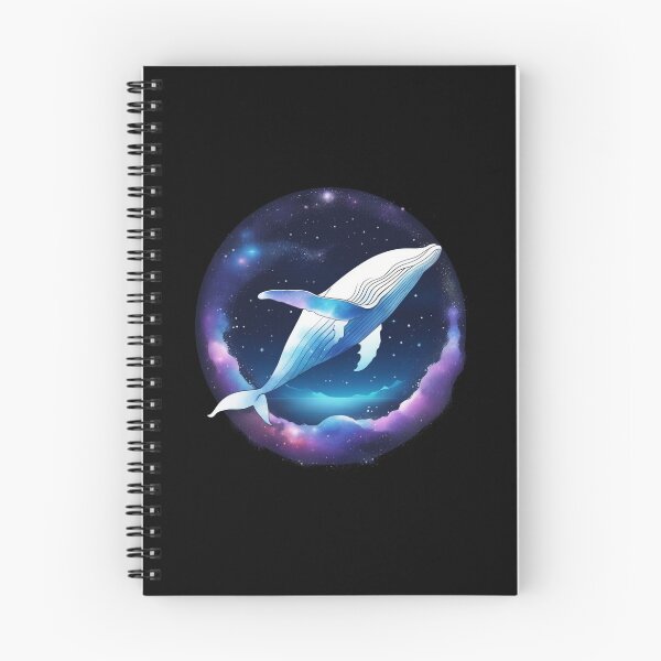 Item preview, greeting of the spacefaring whale designed and sold by JangmiHorang.