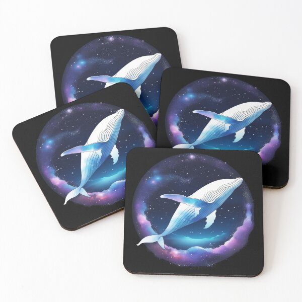 Item preview, greeting of the spacefaring whale designed and sold by JangmiHorang.