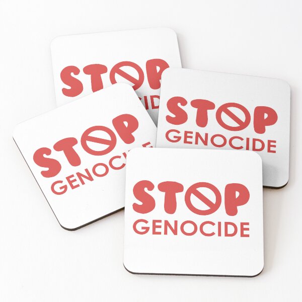 Item preview, stop genocide designed and sold by Wolagno.