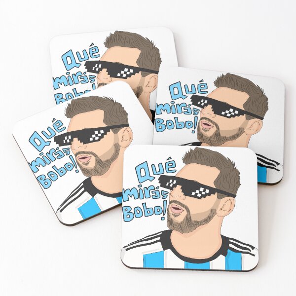 Item preview, Que miras bobo messi designed and sold by artistbarcagirl.