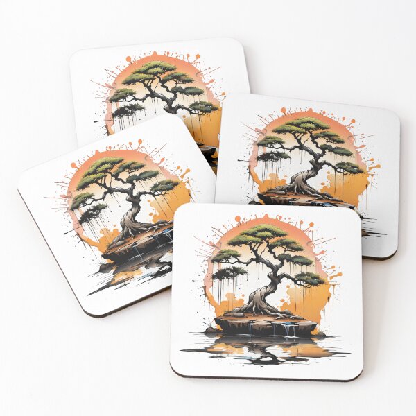 Item preview, Bonsai Tree (Ink) designed and sold by KeopsMurat.