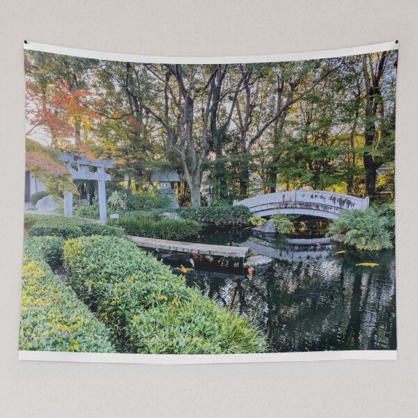 Item preview, Temple 6 - Anraku-ji - Koi Pond and Bridge 2 designed and sold by Japaholic.