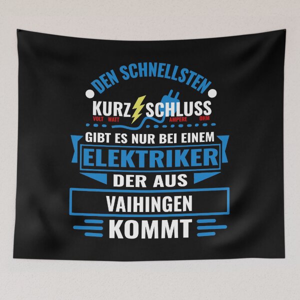 Item preview, VAIHINGEN - We have the best electricians, no one gets it that fast. designed and sold by NoriTEEs.