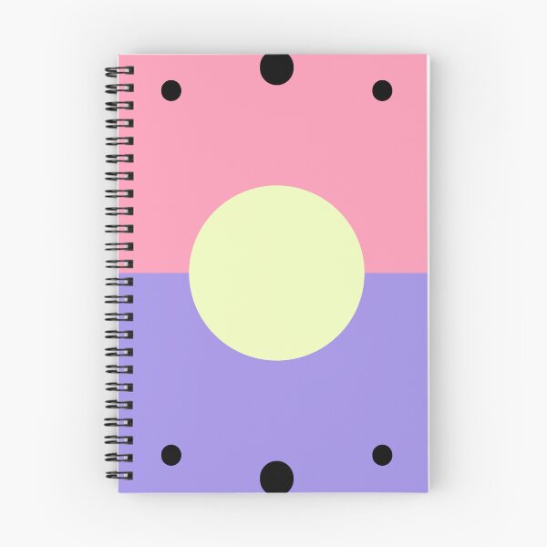 Item preview, Minimalist Clocks Light Pink and Perple | Black Dot   designed and sold by PexelAlchemy.