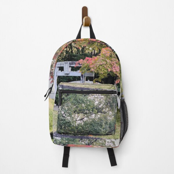 Item preview, Temple 6 - Anraku-ji - Shrine, Bridge and autumn leaves designed and sold by Japaholic.