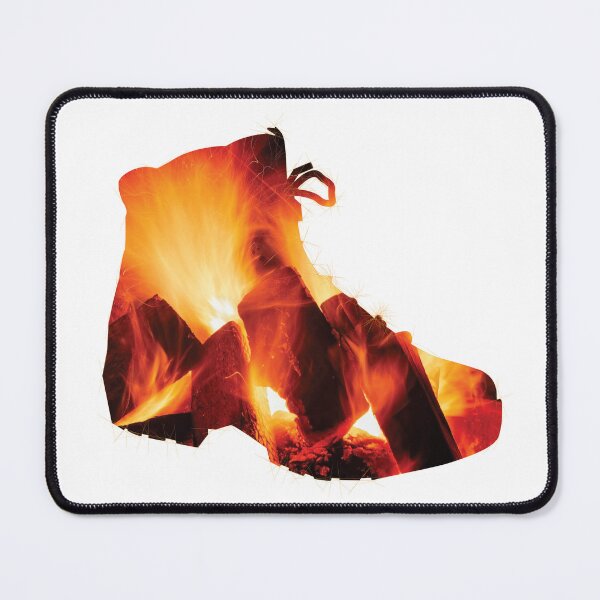 Item preview, Fire In Hiking Boots designed and sold by BenO63.
