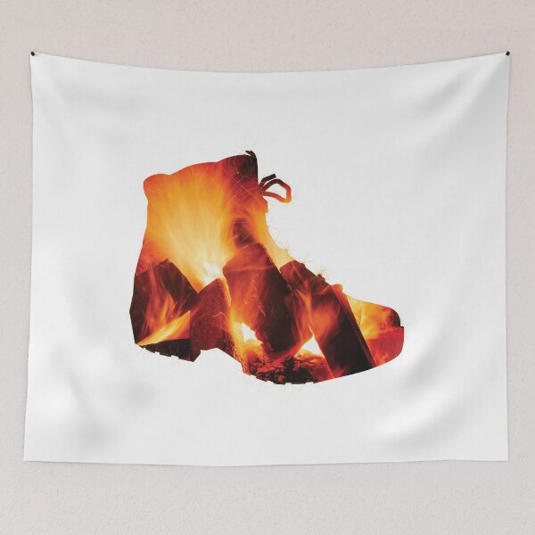 Item preview, Fire In Hiking Boots designed and sold by BenO63.