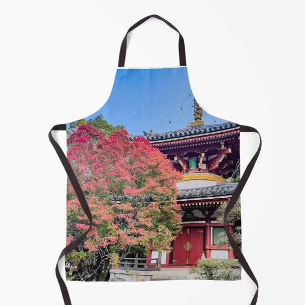 Item preview, Temple 6 - Anraku-ji - Prayer Hall and Autumn Leaves designed and sold by Japaholic.