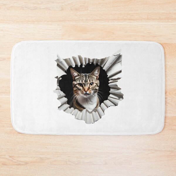 Item preview, 3D cat breaking a piece of paper designed and sold by Inspyralia.
