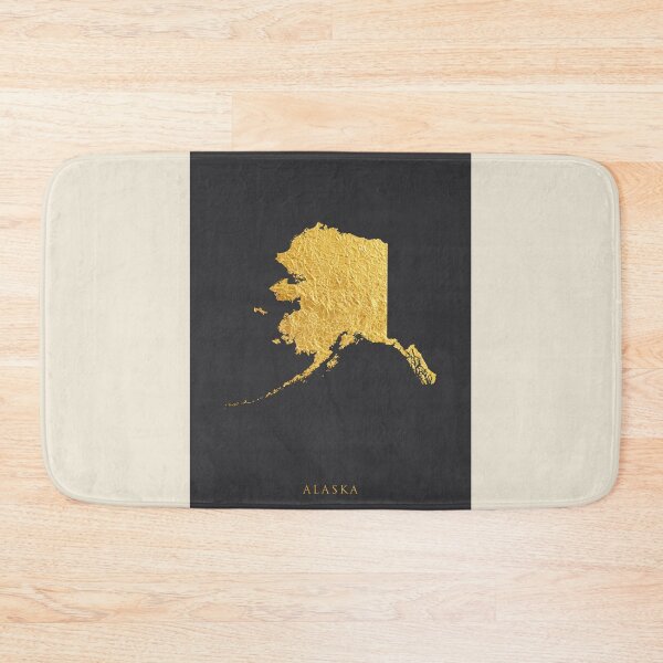 Item preview, Alaska Gold Map designed and sold by ArtPrints.