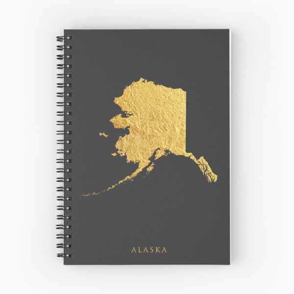Item preview, Alaska Gold Map designed and sold by ArtPrints.
