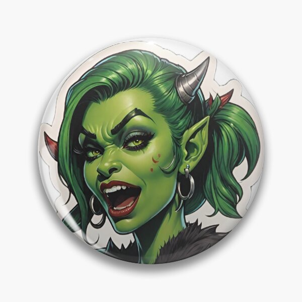 Item preview, Griselda Half Orc designed and sold by LavenderJam420.