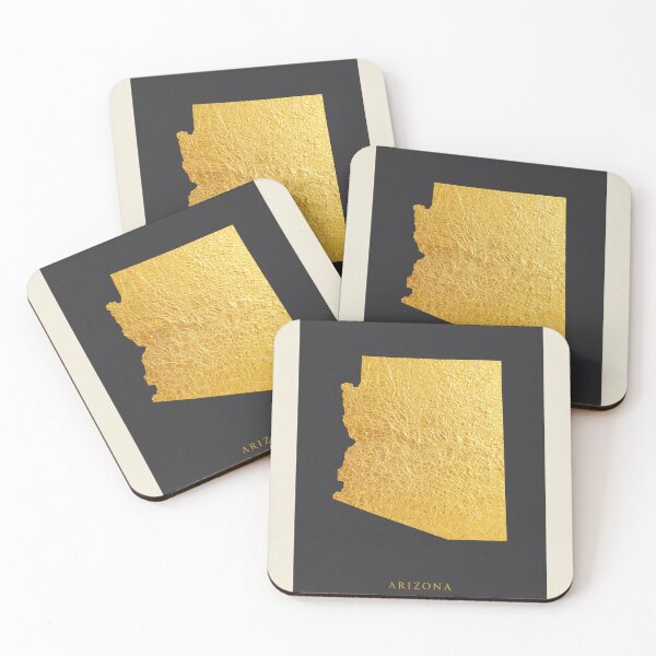 Item preview, Arizona Gold Map designed and sold by ArtPrints.