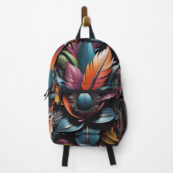 Item preview, Colorful feathers painting designed and sold by Chantel Fourie.