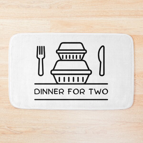 Item preview, Dinner For Two – Takeaway Boxes Fork Knife designed and sold by wejollydigitals.