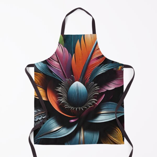 Item preview, Colorful feathers painting  designed and sold by Chantel Fourie.