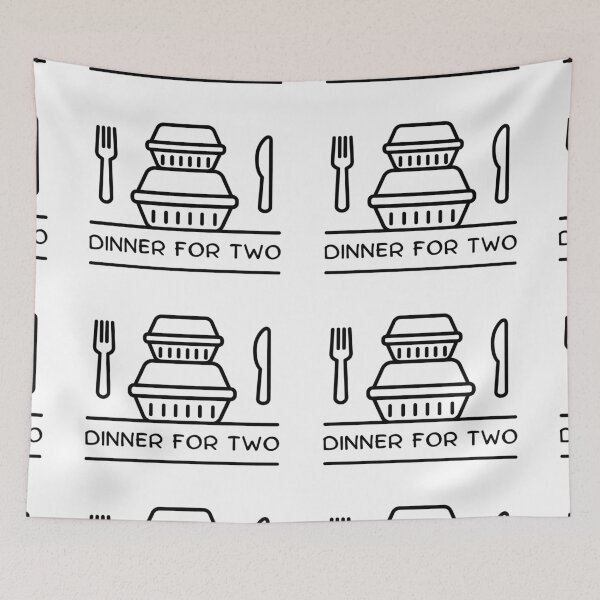 Item preview, Dinner For Two – Takeaway Boxes Fork Knife designed and sold by wejollydigitals.