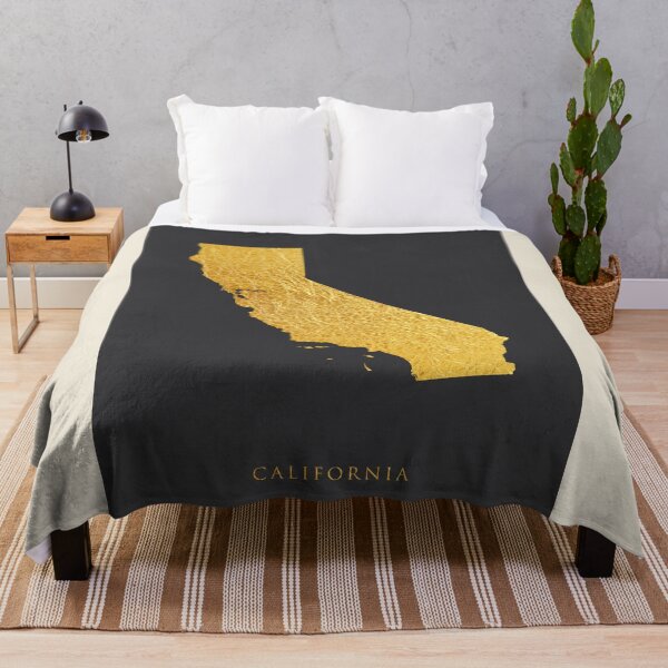 Item preview, California Gold Map designed and sold by ArtPrints.
