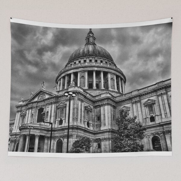 Item preview, St Paul's Cathedral B&W designed and sold by Magnetic.