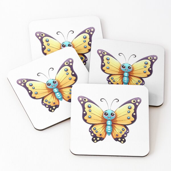 Item preview, Cute baby colorful butterfly designed and sold by Inspyralia.
