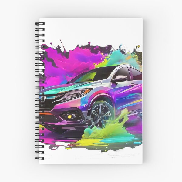 Item preview, Psychedelic Honda HR-V Sticker (840) designed and sold by WASjourney.