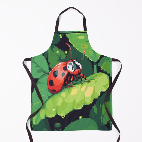 Item preview, Adorable curious Ladybug- Pixel art designed and sold by octoboobs.