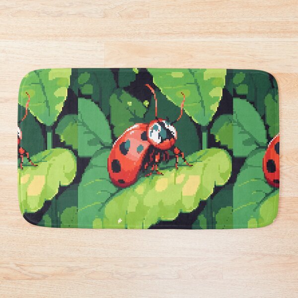 Item preview, Adorable curious Ladybug- Pixel art designed and sold by octoboobs.