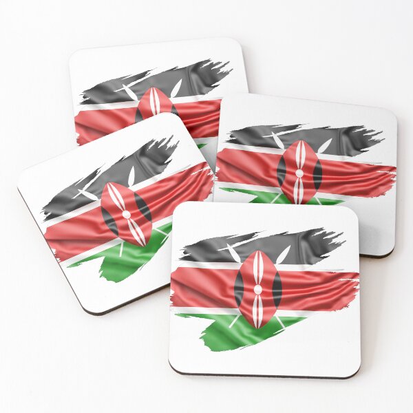 Item preview, of course am Kenyan flag designed and sold by MoonHoneybyImani.