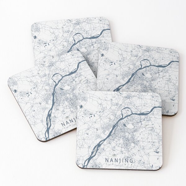 Item preview, Nanjing City Map of China - Coastal designed and sold by deMAP.
