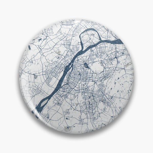 Item preview, Nanjing City Map of China - Coastal designed and sold by deMAP.