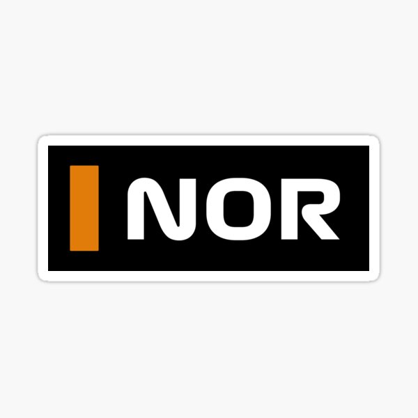 Item preview, NOR - Lando Norris 2024 designed and sold by F1PIT.